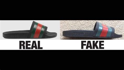 gucci sandals real vs fake|gucci knock off heels.